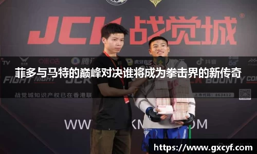 菲多与马特的巅峰对决谁将成为拳击界的新传奇