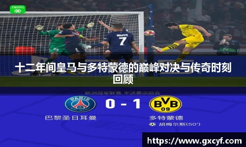 十二年间皇马与多特蒙德的巅峰对决与传奇时刻回顾
